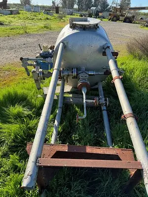 Tank, 100 Gallon, Stainless Steel, Dish Top & Bottom, 36" x 24" #S745488