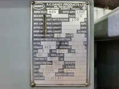 USED AC DANDY PDC