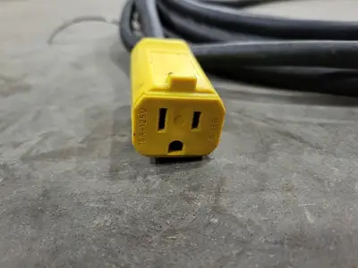 98 ft SOOW Power Extension Cord 14/3 AWG 15A 125V