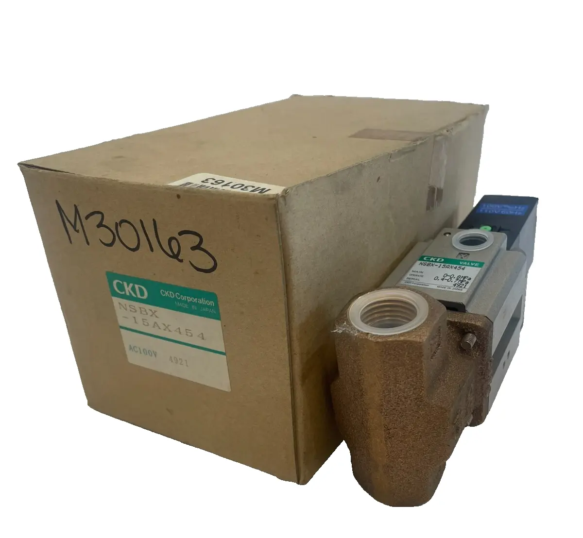 NEW CKD CORP. NSBX-15AX454 CYLINDER VALVE NSBX15AX454