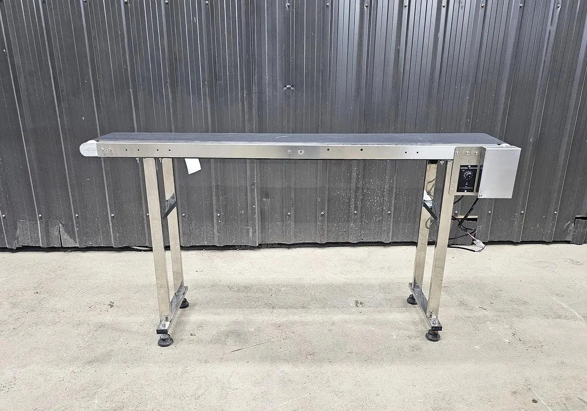 🔴 Heading to Auction May 27 - Used Belt Conveyor, 7.5’’ Wide x 38’’ Long