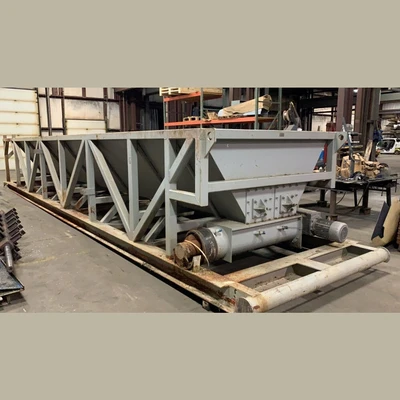 45yd³ Twin Screw Live Bottom Bin