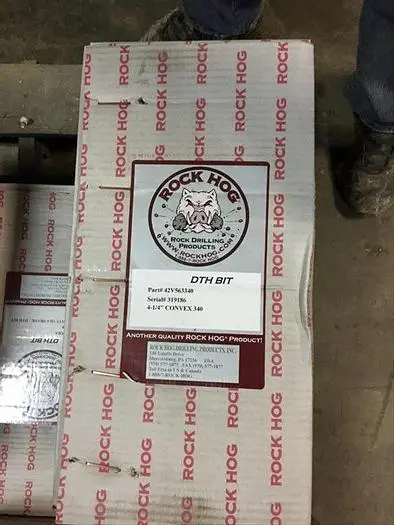 New | in-Stock ROCK DRILLS USA 4-1/4" IR 340 HAMMER BIT Construction Equipment Parts Pennsylvania US | East West Machinery & Drilling #1416311
