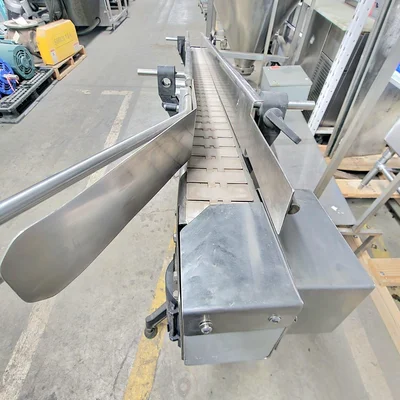 Sanitry Conveyor Pharma in Stainless Steel on legs # 7717
