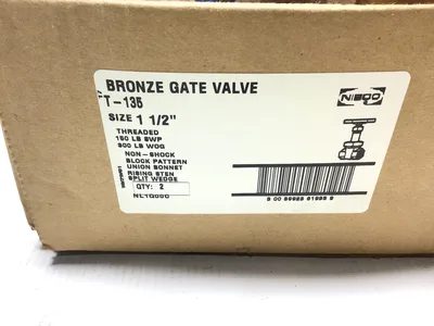 Nibco T-135 1 1/2 in Bronze Gate Valve 039923619358