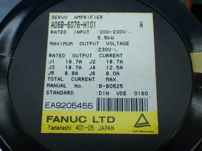 USED FANUC A06B6076H101