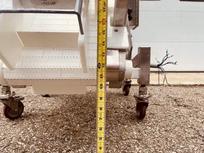 Safeline Mettler Toledo 48” Stainless Steel Incline Conveyor