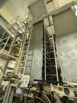 1977 WORLD WIDE CONVERTING MACHINERY INC WAX SATURATING LINE Printing & Converting, Wax Saturation Line | Mark One Machinery (1)