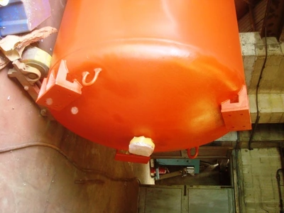 4500L Pfaudler Vertical Pressure Vessel