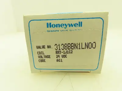Honeywell Skinner 3138BBN1LN00 Solenoid Valve 3-Way NO 24VDC 60 PSI 1/8" NPT