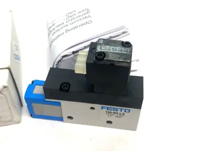 New | in-Stock FESTO VACUUM GENERATOR, T-SHAPE, HIGH-VACUUM, 35554 Vacuum Pumps Michigan US | Maverick Industrial Sales #1090766