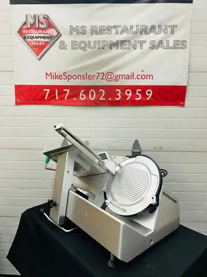 Bizerba GSPH 2016 Manual Deli Slicer Refurbished, Tested, Working!