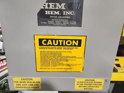 USED HEM SAW H101A