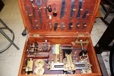 6771-385 Holtzapffel & Company Ornamental Turning Lathe – Accessories