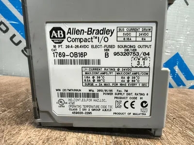 Allen-Bradley 1769-OB16P PLC Input & Output Modules | ESS Industrial Equipment Sales (5)