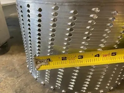 Rotary Cheese Grater - 3 grating cylinders