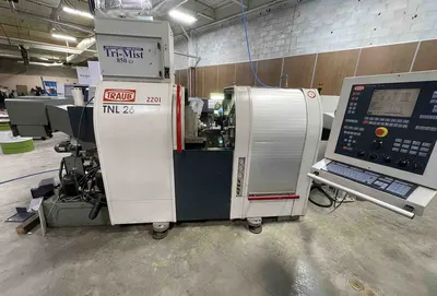 2001 TRAUB TNL 26 Swiss Type Automatic Screw Machines | Lion Machinery (1)