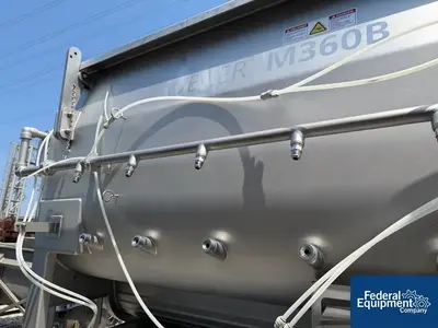 Used Weiler & Co, Inc. 65 Cu Ft Weiler Provisur Dual Shaft Paddle Mixer, Model WMA360B, S/S Paddle Mixers Ohio US | Federal Equipment Company #1096093