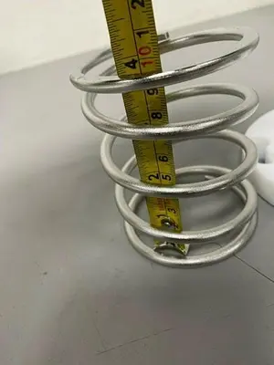 USED CUNO LENTICULAR CHROMATOGRAPHY COLUMN SET W/ SPRING, GASKETS, ETC