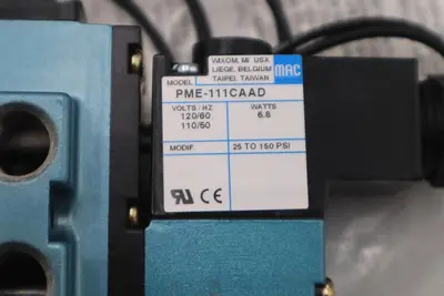MAC 912B-PM-111CAAD / 912BPM111CAAD SOLENOID VALVE NEW WITH BOX STOCK G757A