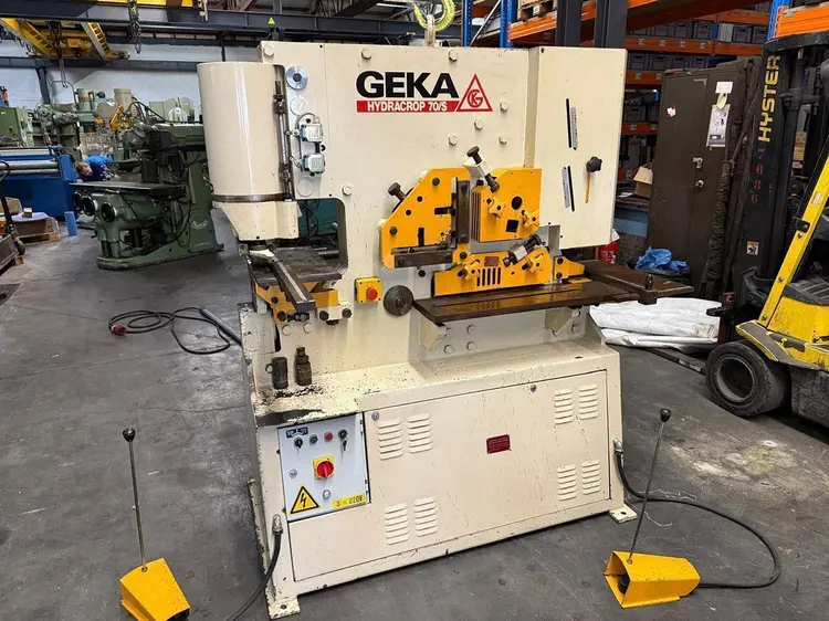 Used GEKA HYDRACROP 70S Ironworkers BE | Apt International N.V #361062