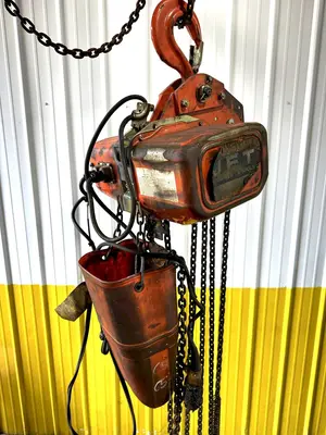 5 TON JET ELECTRIC CHAIN HOIST: STOCK #18862