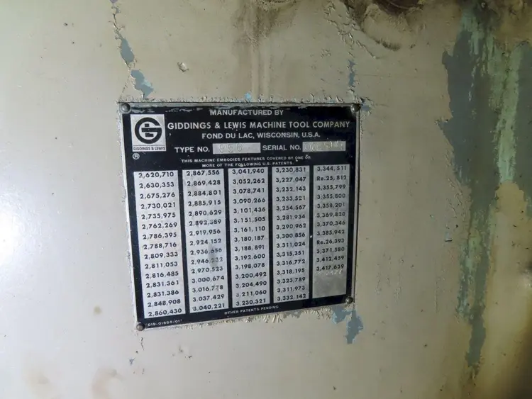 Used GIDDINGS & LEWIS BICKFORD 956 Radial Drills Ohio US | Yoder Brothers machinery 22 #163794