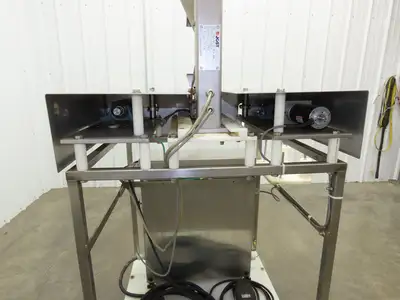 Jost FDLT 60/-35x400 Vibratory Hopper Dosing Feeder Discharge Conveyor Cart 115V