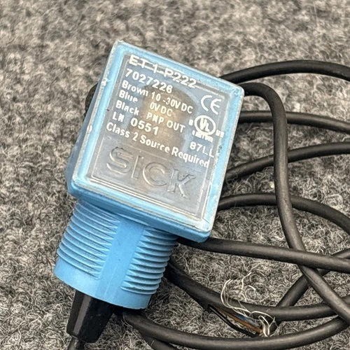 Used SICK ET 1-P222 Photoelectric Sensors California US | Davliegogo LLC #1706681