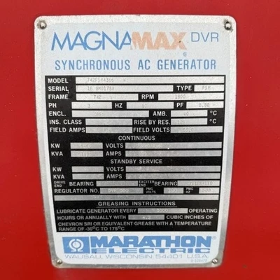 1450kW Marathon Generator End