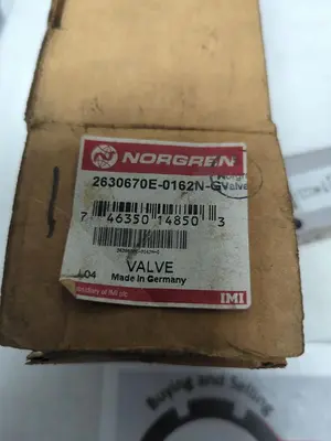 New | in-Stock NORGREN 2630670E-0162N-G Solenoid Valves Ohio US | Surplus Asset Holdings #1242849