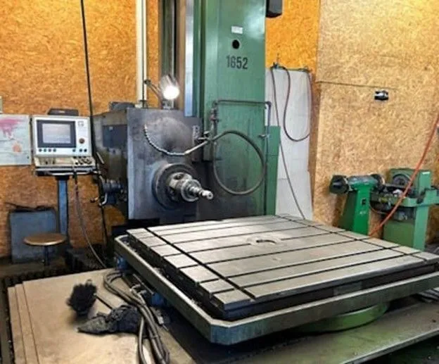 Used 1991 TOS VARNSDORF WH-10 Horizontal Table Type Boring Mills Illinois US | Industrial Plant Equipment #464406