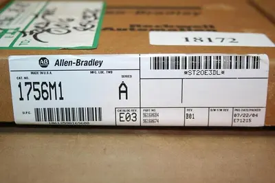 NEW ALLEN BRADLEY 1756-M1 SER A