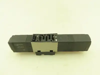 SMC VFS2300-5FZ Pneumatic Air Solenoid Spool Valve Manifold Mount 24VDC Coil