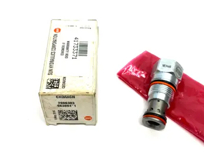 USED SUN HYDRAULICS NOSE-TO-SIDE FREE FLOW CHECK VALVE
