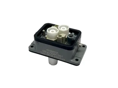 USED HARTING HAN HV MODULE, HAN 6B-HBM-SL