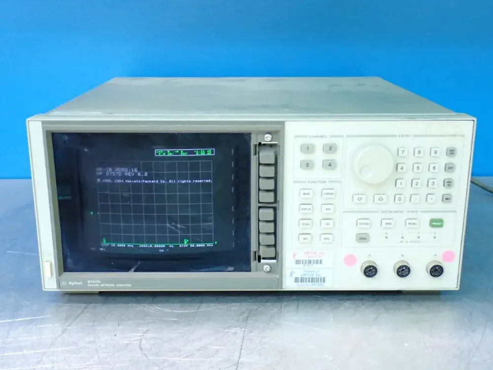 Used AGILENT 8757D Network Analyzers Ohio US | HGR 24 #1096790