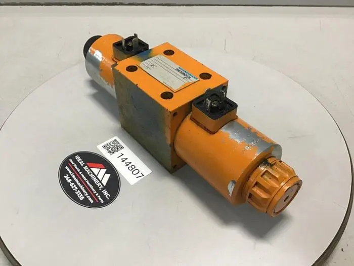 Used MANNESMANN REXROTH 4WE10E6732CG24N9Z4T08 Valves/Fittings Michigan US | Ideal Machinery #579308