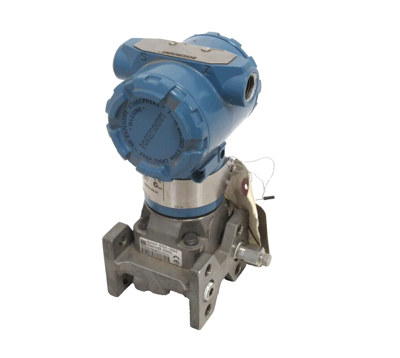 USED ROSEMOUNT 3051CG4A02A1AH2B1L4A0100 PRESSURE TRANSMITTER