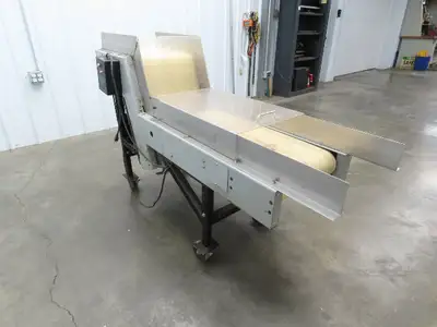 LaRos Finger Separator Conveyor Pin Style Part/Runner 115V Variable Speed Drive