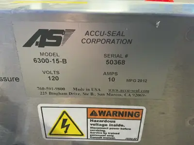 Used 2012 _UNKNOWN_ _UNKNOWN_ Impulse Sealers Ohio US | HGR 24 #1370311