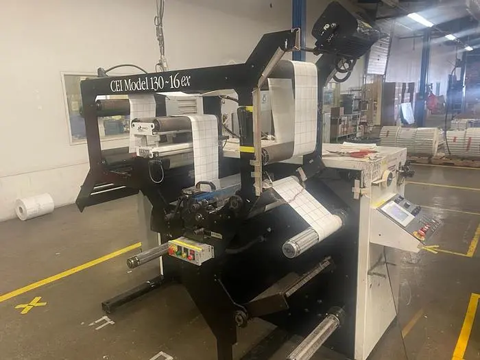Used CEI 130-16EX Winders & Rewinders (Paper) Missouri US | J&J Converting Machinery #440414