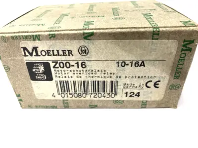 USED MOELLER MOTOR THERMAL OVERLOAD RELAY 10-16A