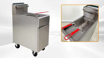 171-0470 50lbs Liquid Propane Deep Fryer