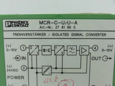 USED PHOENIX CONTACT MCR-C-U/U-A