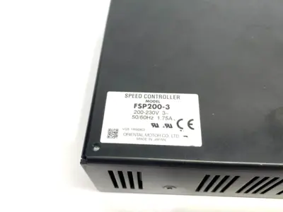Used Oriental Motor Speed Controller 200-230V 1.75A Speed Drives Michigan US | Maverick Industrial Sales #1460822