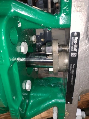 8" -150# Fisher V-Ball Control Valve, Stainless, Year 2015 , Great Condition!