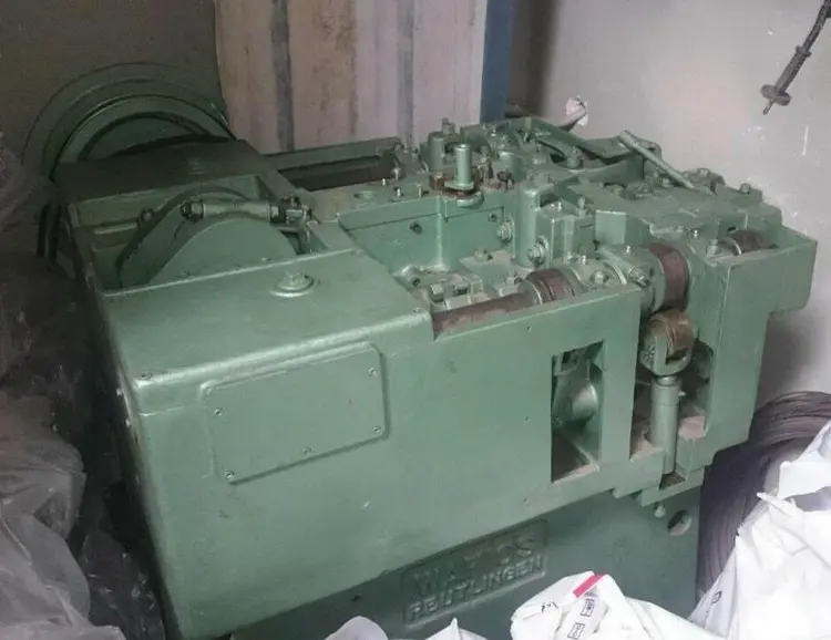 Used WAFIOS N75 Wire Nail Making Machinery Ontario CA | Walden Machinery #1289192
