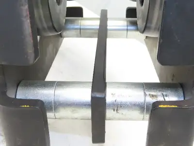 CM CBTP  3-Ton Plain Type Manual Push Trolley 3"-8.7" Flange 6000Lb