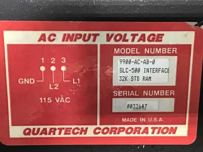 USED QUARTECH 9900-AC-AB-0